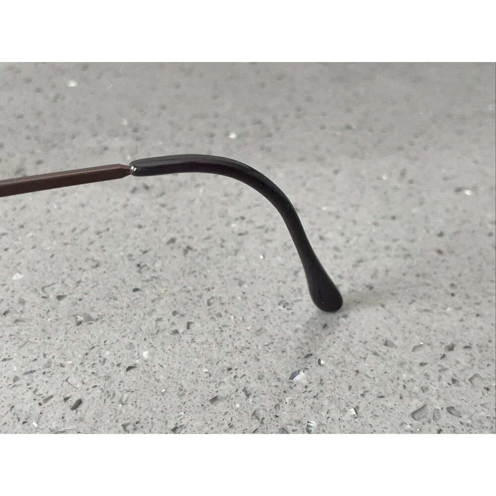 MODERN OPTICAL KEVIN Brown METAL AVIATOR STYLE EYEGLASSES 56-18-140 FRAMES ONLY